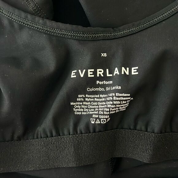 NWT Everlane The Perform Cami in Black Size XS - Picture 5 of 11